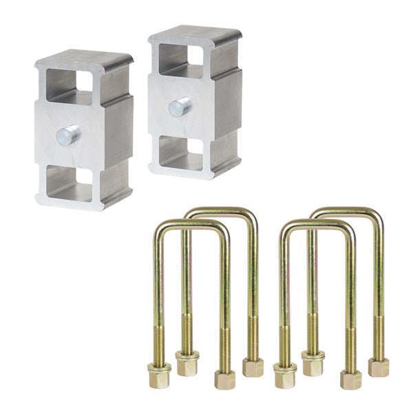 HOLDEN COLORADO LX, LS SPACE CAB 11/2013 ~ 06/2020 RG -U145DK LEAF SPRING RAISING BLOCK KIT